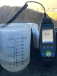 Wasserproben und Analyse